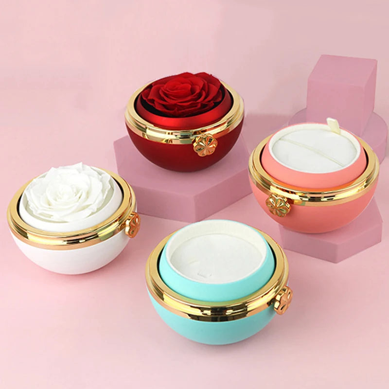 Eternal Rose Round Gift Box