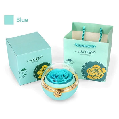 Eternal Rose Round Gift Box