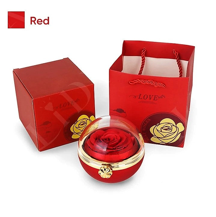 Eternal Rose Round Gift Box